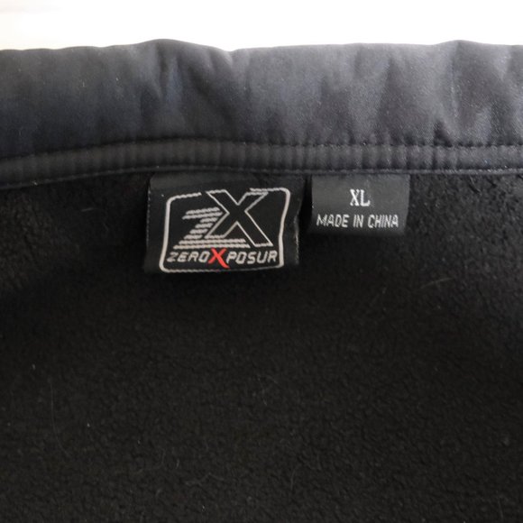 Zeroxposur XL Mens Jacket- Black - Picture 3 of 5